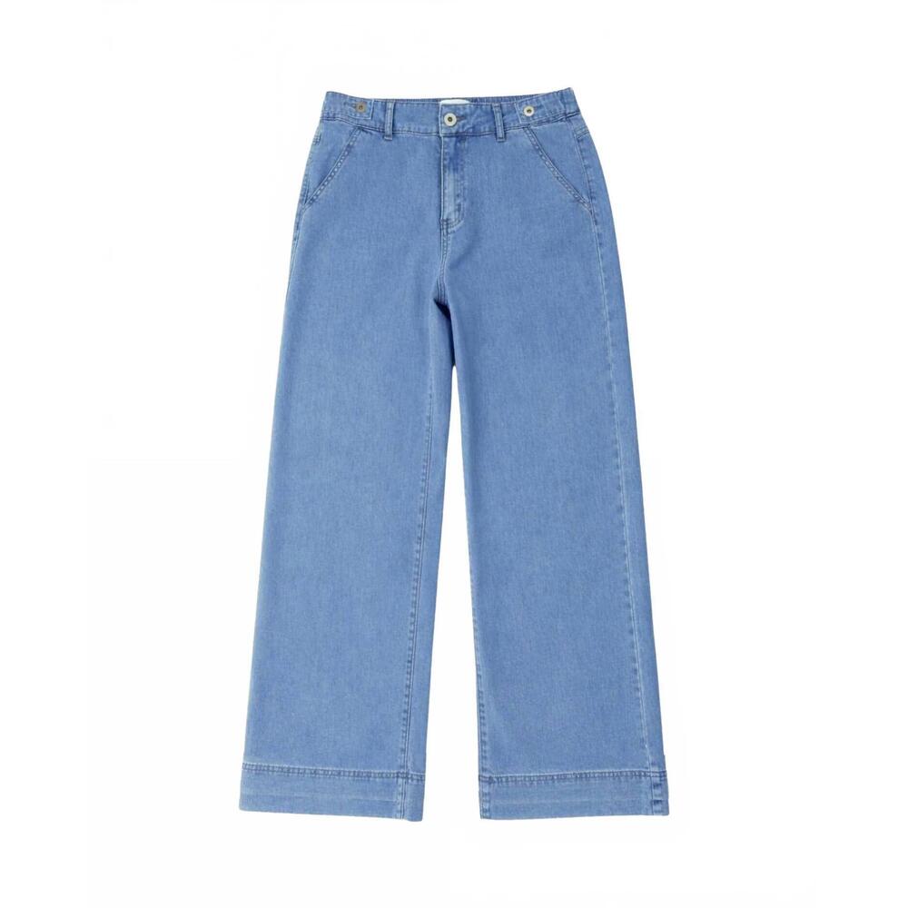 NEW BEVY FLOG women's linda denim jeans in light indigo